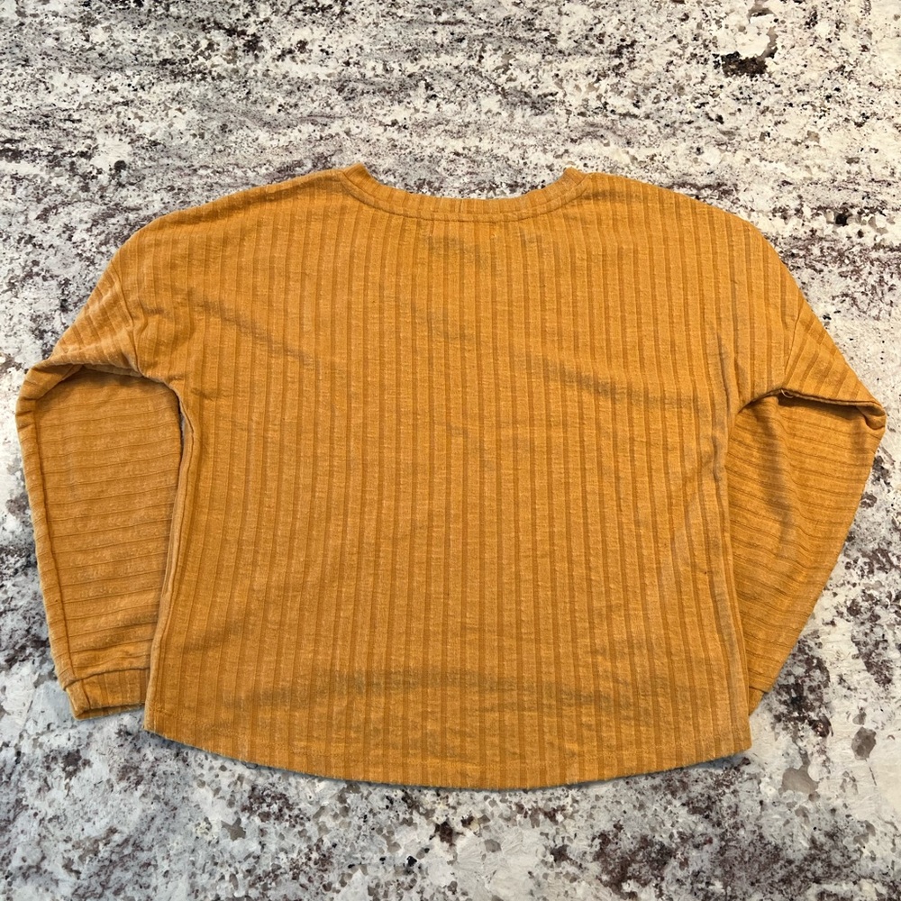 Yellow Long Sleeve Sweater
